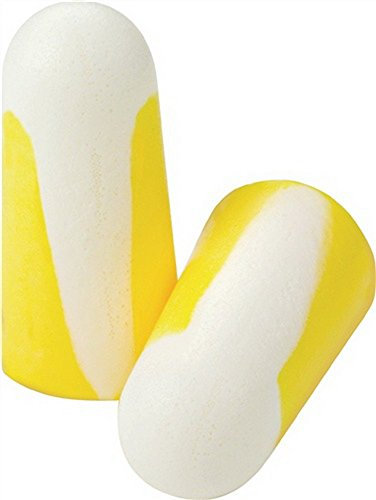 Howard Leight Bilsom 303S Single-Use Foam Earplugs Refill Pack, Yellow, Bullet Shape, SNR 33 dB, Size Small, 1006187 (BOX with 200 Pairs)