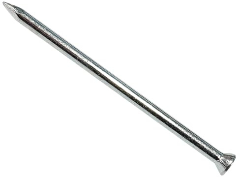 Forgefix MN3570 Hartstahlnagel 3.4x 70 verzinkt mit runder Ballistikspitze Inhalt: 100 Stück, Mehrfarbig, 3.5 x 70 mm