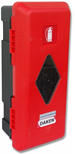 Feuerlöscherkasten 6/9 für 6 kg und 9 kg Feuerlöscher für Innen und Aussen, Daken Adamant, Daken A6+9