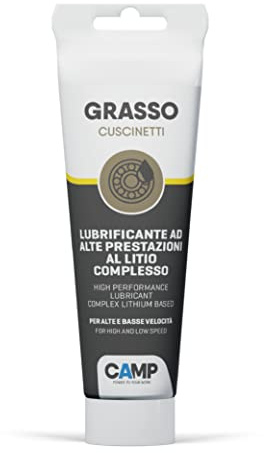 CAMP Graisse Roulements - Graisse au lithium pour roulements et rouleaux, lubrifiant anti-rouille et anti-usure, résiste aux vibrations et centrifugation, 150ml