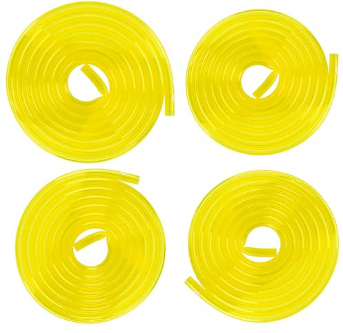 MOTOALL 4 Size Fuel Line Hose 16 Feet Petrol Tubing Chainsaw Common Weedeater 2 Cycle
