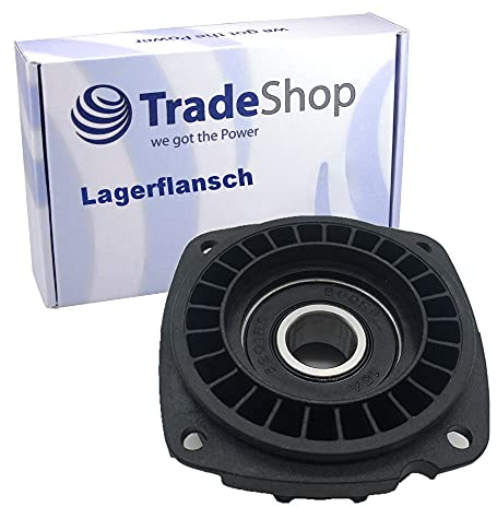 Trade-Shop Flangia cuscinetto/supporto cuscinetto per Bosch GWS 11-125 CIH GWS 11-125 GWS 12-125 GWS 12-125 CI GWS 12-125 CIE GWS 1400 smerigliatrice angolare