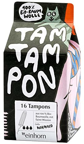 Einhorn Bio Tampons, Normalo, 16 Stk