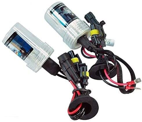Coppia Lampade Bulbi Kit XENO Xenon H7 55w 8000k 12v Lampadina Luce HID Ricambio Fari