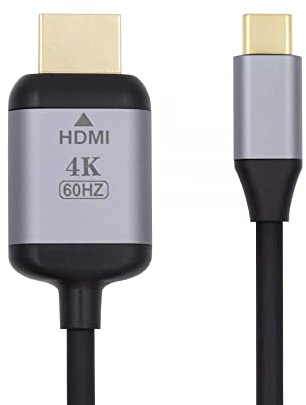 Xiwai Cable USB 3.1 tipo C USB-C de 1,8 m a HDMI HDTV Displays Male 4K Monitor Cable para ordenador portátil