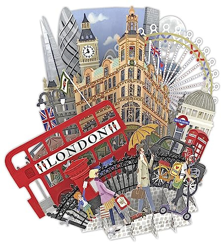 Paper D'Art 3D Pop-Up Karte – London – TW054