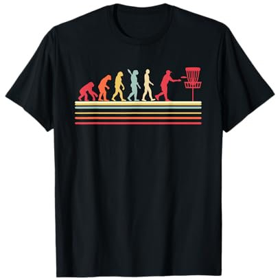 Discgolf Discgolfer Evolution Sport T-Shirt