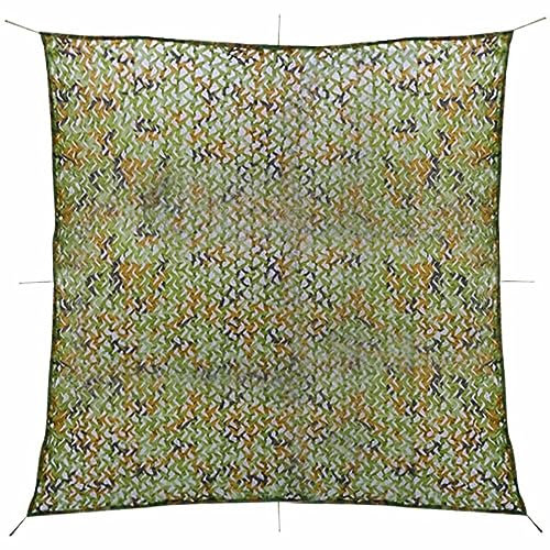 heybb Tarnnetz mit Aufbewahrungsbeutel 6 x 6 m Camouflage Pfeilfangnetz