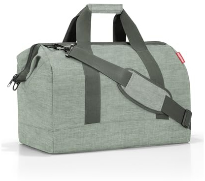 reisenthel Allrounder L Vielfältige Doktortasche zum Reisen, für die Arbeit oder Freizeit Mit funktional-stylischem Design, Couleur:Twist sage