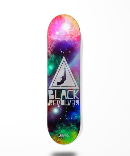 Skateboard Skateboard Deck Board Black Revolver Space Triangle 8.375