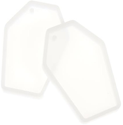 KONTONTY 2 Stück Sarganhängerform Bastelset Diy-silikonform Für Schlüsselanhänger