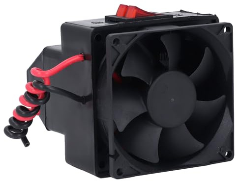 Chauffage pare-brise 300W 12V, dégivrage | Chaleur rapide 70°C, silencieux, portable, purification air, pour voiture, atelier et usine en hiver