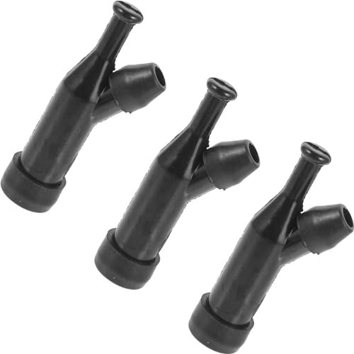 CHILDWEET 3stücke Zündkerzenstecker Aus Kunststoff Für Rasenmäher Generatoren Traktoren Wasserpumpen Mit Korrosionsfestem Design Für Einfache Zündkerzenwechsel Und Motorleistungsoptimierung