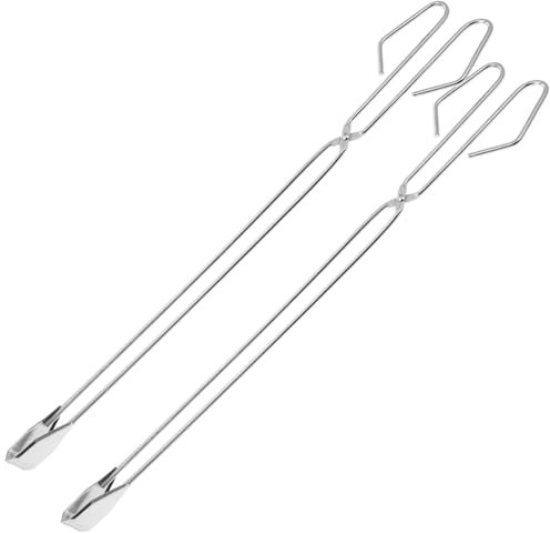 BELLIFFY 2piezas Herramienta De Agarre Pinzas Para Inoxidable Para Recoger Basura Utensilio De Cocina