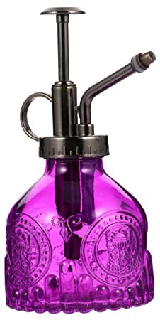 Toddmomy Botella De Spray De Vidrio Retro Pequeña Regadera con Bomba Simple para Plantas Pequeñas Flores y Suculentas Riego Preciso Derrames Interiores y Exteriores