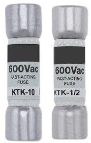 HCVYQMMJ Fusible Tubulaire Rapide en céramique KTK-30 600 Vca 30 A 10 x 38 mm(KTK-7 7A)