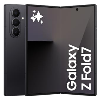 Samsung Galaxy Z Fold7, 256 Go, Noir de Jais (Version CAD) – Smartphone AI, Snapdragon 8 Elite, 200 MP, écran AMOLED Dynamique Pliable, Multi-tâches avec Galaxy AI