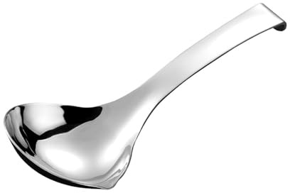 Stainless Steel Large Serving Spoon for Kitchen Use Professional Soup Ladle with Ergonomic Handle Cooking Tablespoon Soup Serving Spoon