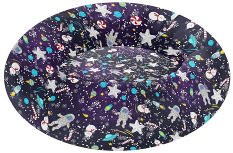 Letto per gatti a ciambella, soffice e ortopedico, per animali domestici di medie dimensioni, design per esplorazione dello spazio