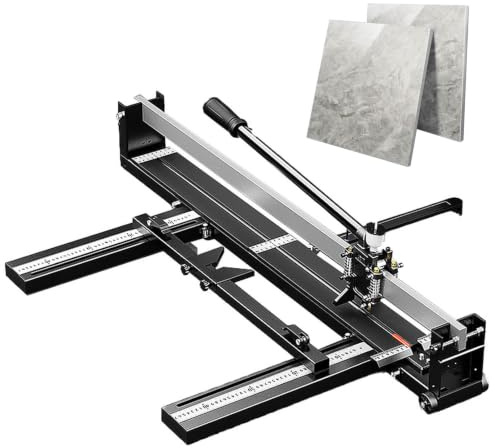 Manual Tile Cutter, 800Mm Cutting Length 90° Rotation Adjustment, Narrow Cutting Width 6Cm for Ceramic Porcelain Tiles