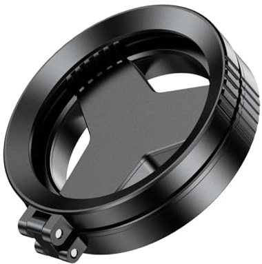 JSGHGDF Objectif polarisant CPL pliable 52 mm pour téléphones portables et photographie, élimine les reflets avec système de montage amovible, filtre d'objectif anti-reflet pour téléphone