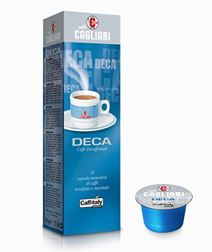 Caffitaly DECA CAGLIARI DECAFFEINATO SCATOLA DA 10 CAPSULE. SISTEMA