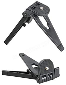 Hayatec Mini Portable Travel Tripod stand For Digital Cameras, Camcorders, Mini Projectors, Gopro Action Cams, light weight DJ Lights - Universal fitting Foldable Tripod Stand UK