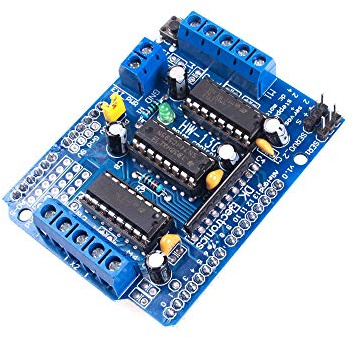 ANGEEK L293D Motor Driver Shield Schrittmotortreiber für Arduino Duemilanove Mega UNO R3 AVR ATMEL