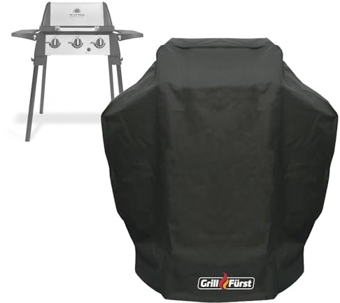 Grillfürst Grill Abdeckhaube - robuste Grill-Abdeckung 105 x 63 x 110 cm, wetterfest und wasserdicht, Abdeckung Gasgrill für Broil King Portachef