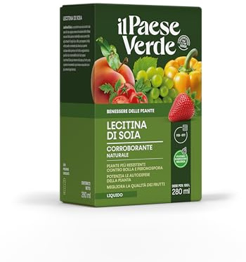 Lecitina di Soia Il Paese Verde, 280ml | Potenzia le autodifese della pianta, migliora la qualità dei frutti - Prodotto 100% naturale