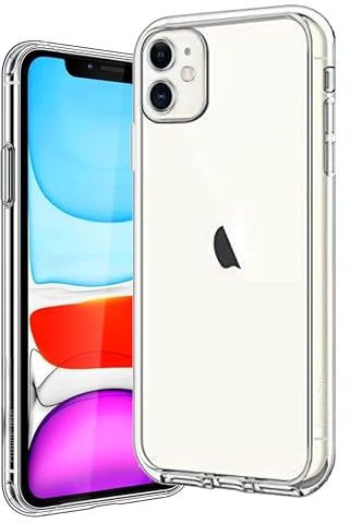 Pristine-Tech Case for iPhone 11(6.1''),Crystal Clear Shock-Absorption Protective Cover,Ultra Thin Drop-Protection Case for iPhone 11