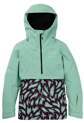Burton - Skijacke/Snow [AK] Kimmy Gore-tex 2l Powder Mint/Fur Purple Root Damen – Damen – Größe L – Grün, grün