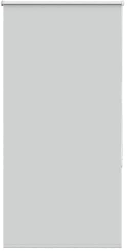 vidaXL Verdunkelungsrollo Hellgrau 80x175 cm Stoffbreite 75,7 cm, Rollo, Klemmfix, Thermorollo, Verdunklungsrollo, Klemmrollo, Fensterrollo