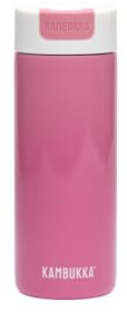 Kambukka Olympus Gobelet Isotherme – Tasse de Voyage en Acier Inoxydable, Isotherme pour Boissons Chaudes et Froides, Étanche, Base Antidérapante, Technologie Snapclean