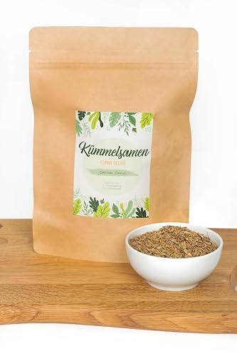 IGART FOOD & WOOD Kummin Hela Frön Torkade Aromatiska Kryddor för Bröd Bakverk Grytor Kött Grönsaksrätter Traditionell Matlagning, 1kg