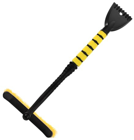 Ciieeo Pala De Nieve para Coche Cepillo Quitanieves Resistente Arañazos Raspador De Hielo para Coche Quitanieves Accesorio para Camión Cepillo para Invierno