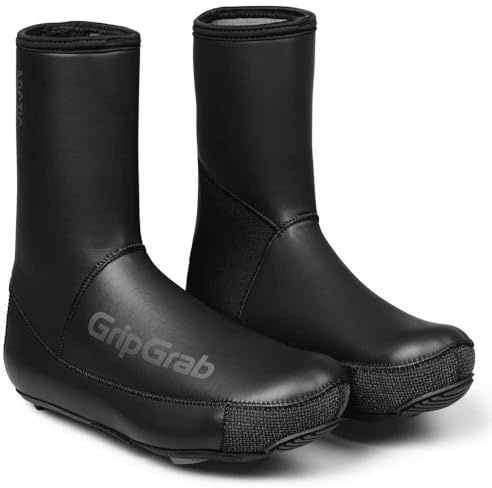 GripGrab Arctic Lot de 2 Couvre-Chaussures doublés pour vélo de Route - Chaudes, imperméables et Coupe-Vent - en néoprène Thermique