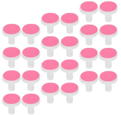 IWOWHERO Embouts de Rechange Lime à Ongles Électrique Bébé 24 Pièces Design Pratique Compatible pour Garçon et Filles Usage Quotidien Taille Compacte 0.7 Pouce
