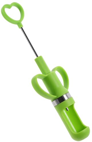 VICASKY Handheld Cherry Pitter and Jujube Core Remover Tool, Portable Fruit Core Removing Tool with Long Handle, Apple Pitter for Quick Seed Removal