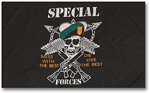 Mil-Tec Drapeau unisexe - Adulte - 16789000 Drapeau Us Spec.Forces - Taille unique