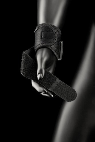 Kintex Handgelenk-Bandage, Universalgröße, Bandage für das Handgelenk, Handgelenkstütze, Verstauchung, Schwarz