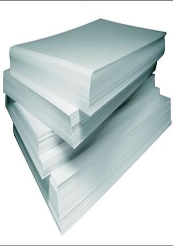 15x A4 Weiss opake, Selbstklebefolie für Ink Jet Drucker! Beschichtete Polyesterfolie für Tintenstrahldrucker für Innenanwendungen Aufklebern Etiketten Beschriftungen Werbezwecke