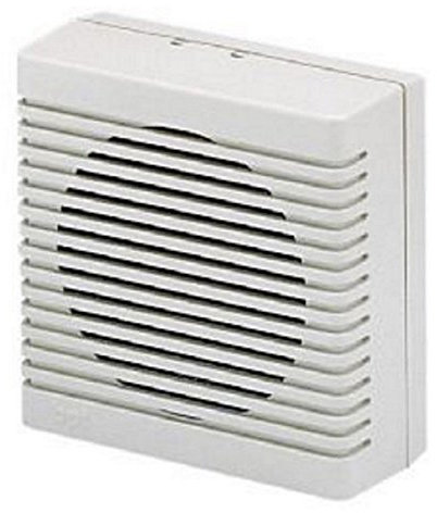 BPT Ripetitore di chiamata, da utilizzare come segnalatore acustico ausiliario. Dimensioni: 95x95x41 mm. RC/200-RIPETITORE DI CHIAMATA COD: 61811000