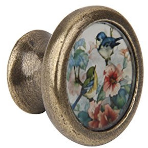 Sharplace Bouton Rond Poignée Vintage Rétro de Porte 36 mm pour Tiroir, Armoire, Placard