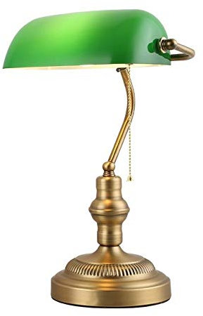 Lampada da tavolo vintage BANQUERO - E27