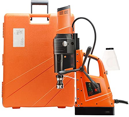2500W Portable Magnetic Drills & Drilling Machines 80/125/175/300 RPM Spindle Speed Electric Magnetic Drilling System with 20000N Magnet Force