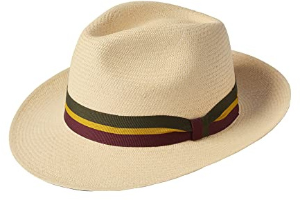 Failsworth Regimental Panama Fedora Hut - Natur - 57