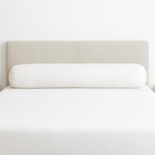 Mortreux Traversin Coton Anti Acariens - 180 cms - Toutes Saisons -Moelleux