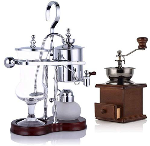 SOVORM Cafetera Cafetera Ajuste programable de acero inoxidable Funcionamiento silencioso Cafetera de goteo con cafetera y filtro (Color : C) (Color : A) The New