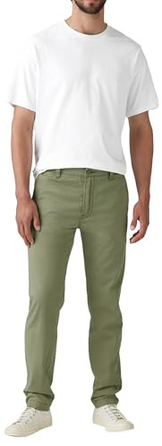 Levi's XX Chino Standard II Pantalon Homme, Deep Lichen Green, 30W / 30L